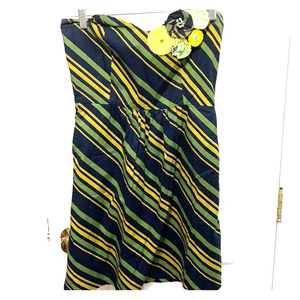 Judith March strapless dress.